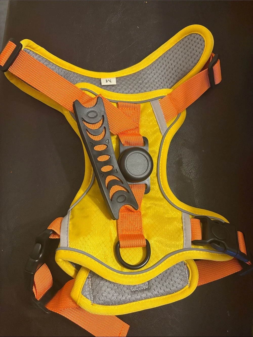 DUOMM Yellow & Orange Reflective Dog Harness